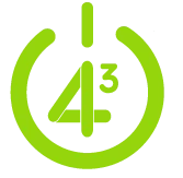 Logo 4PUISSANCE3 - COWORK
